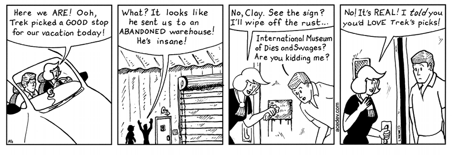 acedev comic, webcomic for Monday 05 Dec 2016
